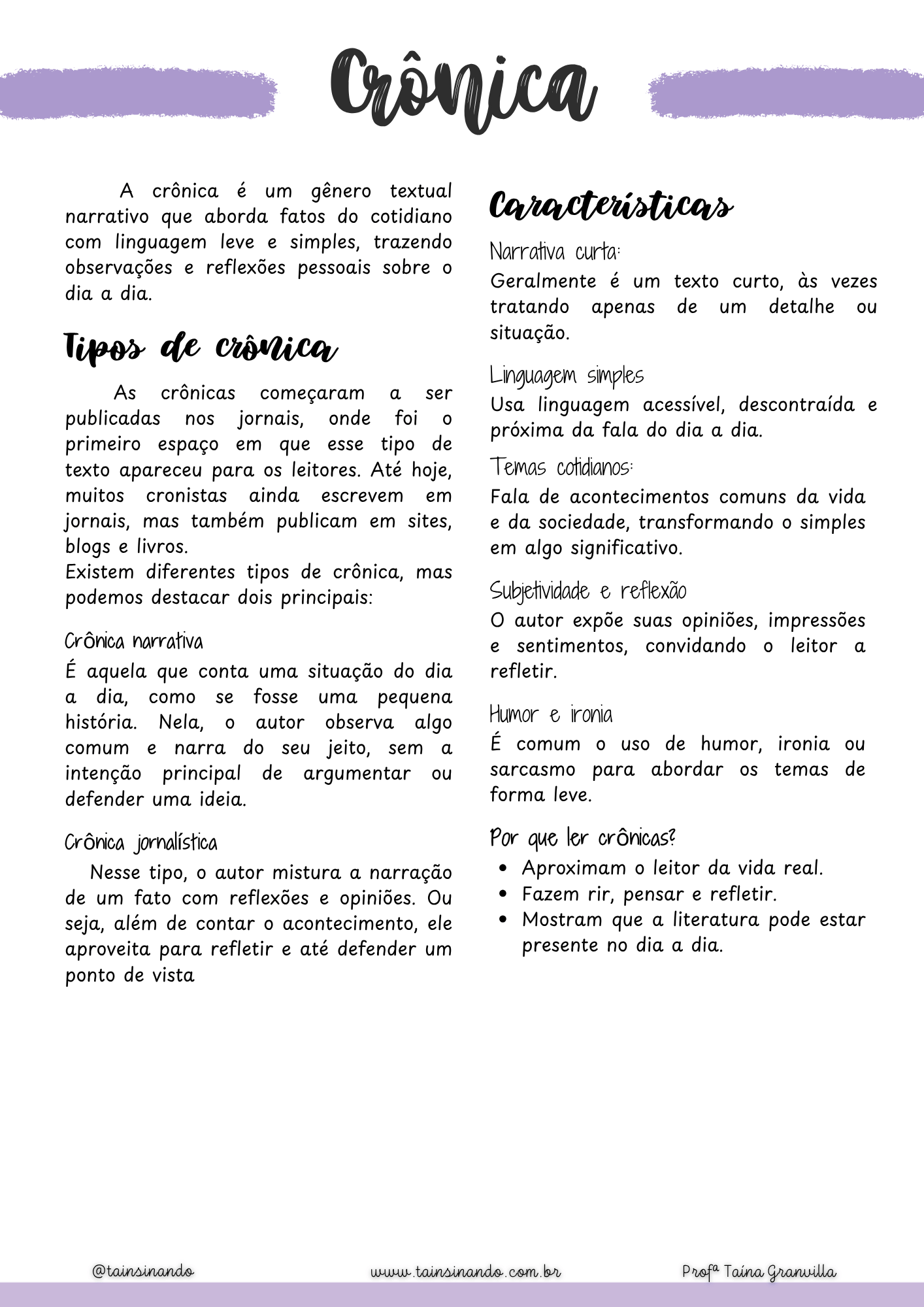 Crônica