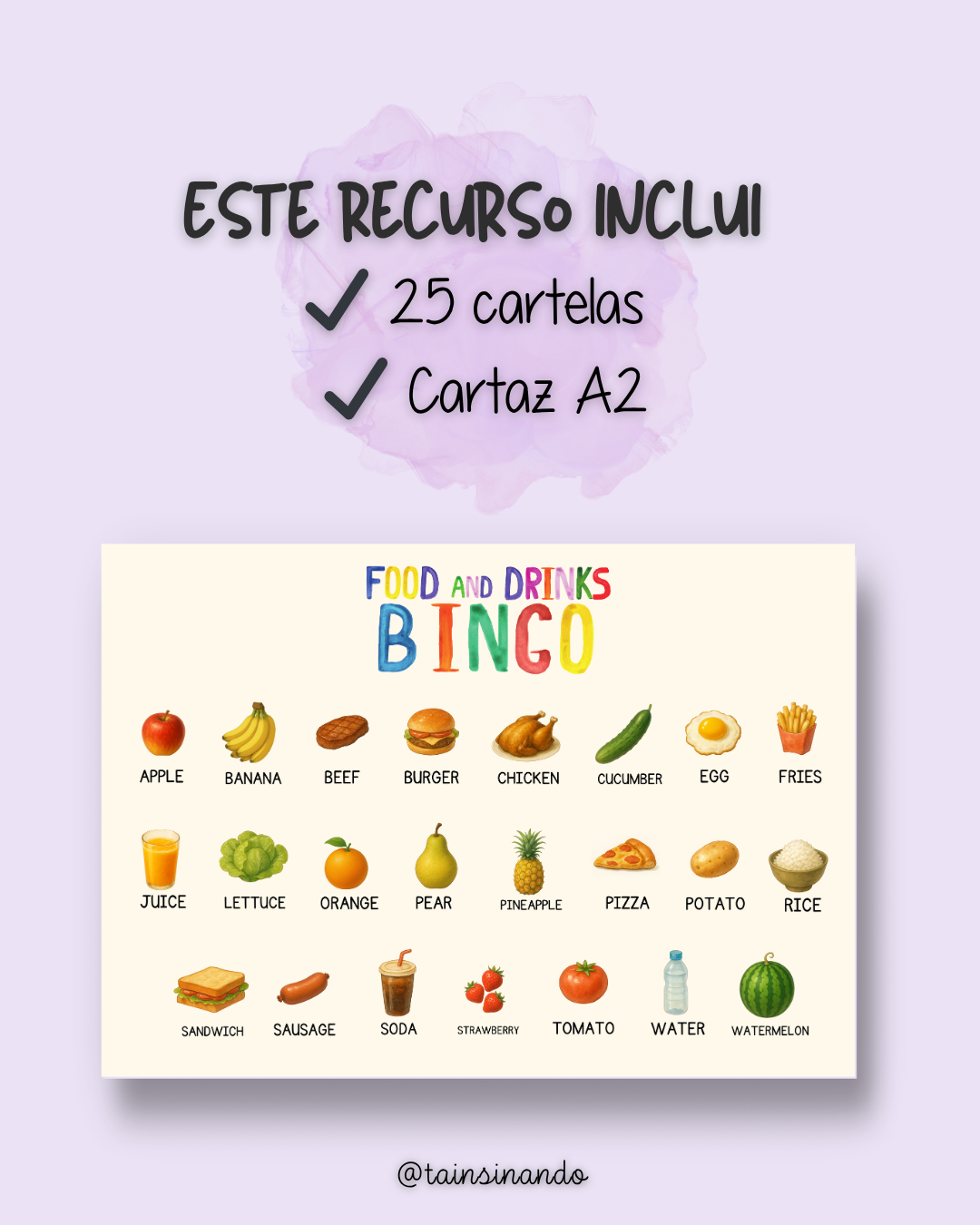 Food and drinks