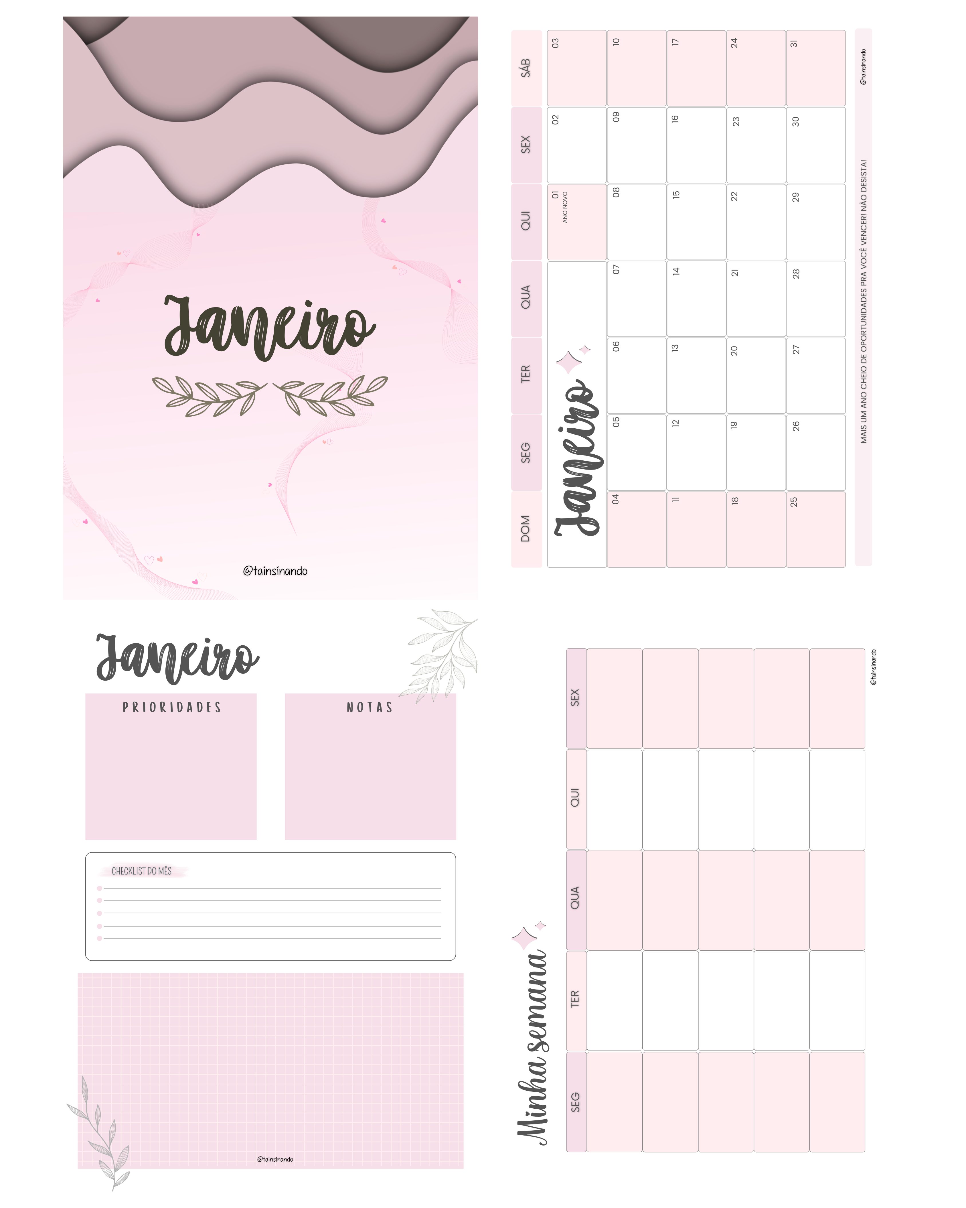 Planner - Colorido