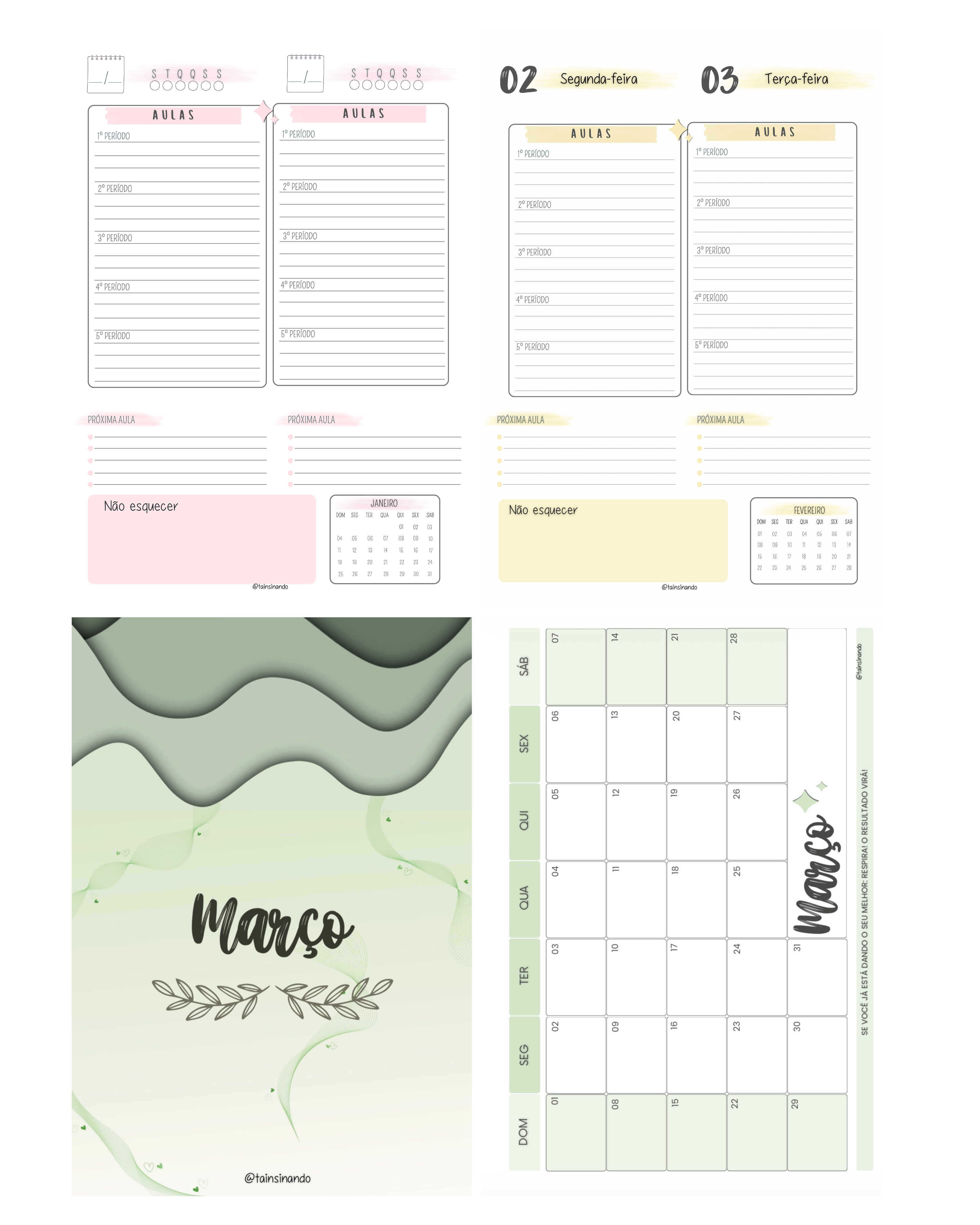 Planner 2026 - Colorido