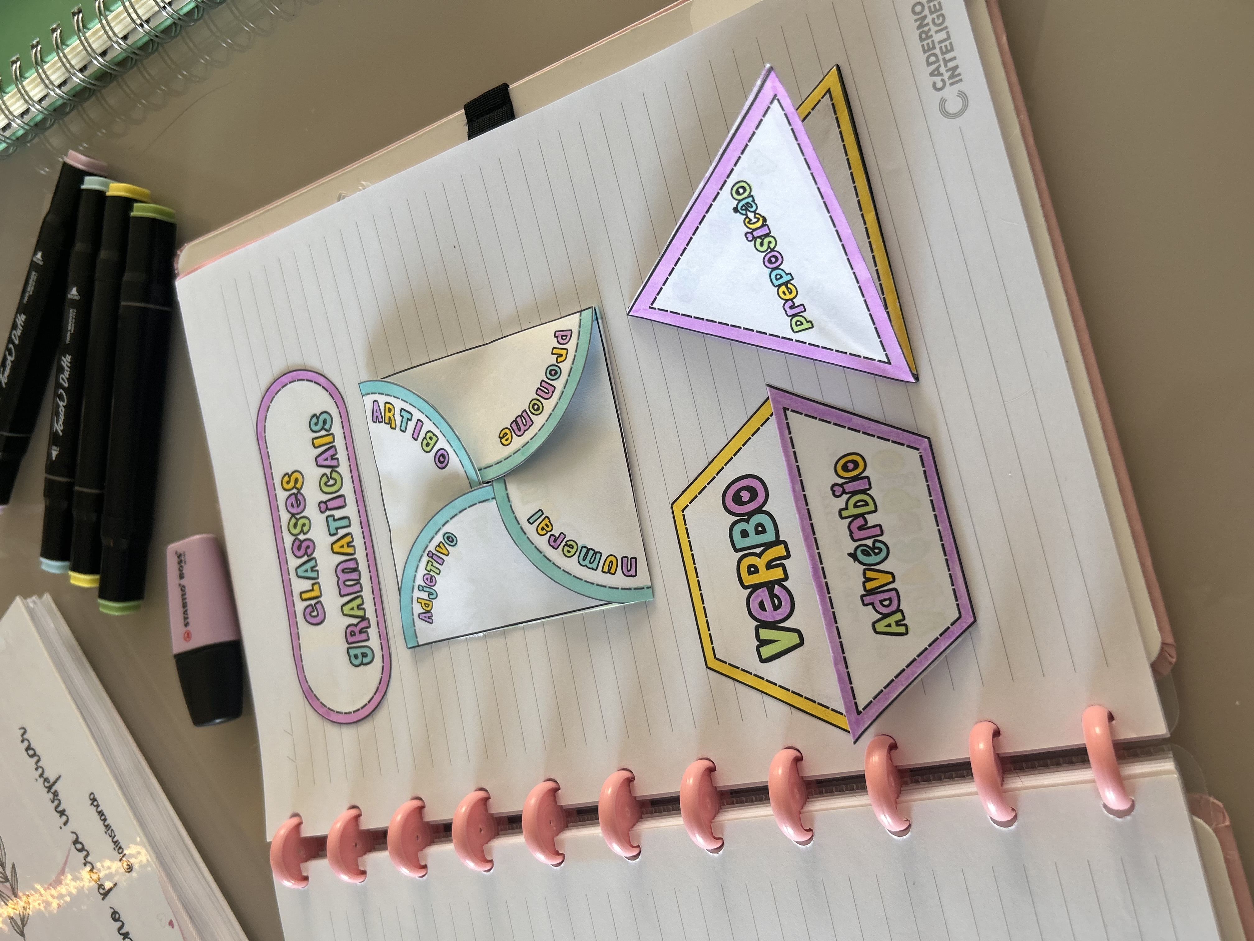 Caderno interativo