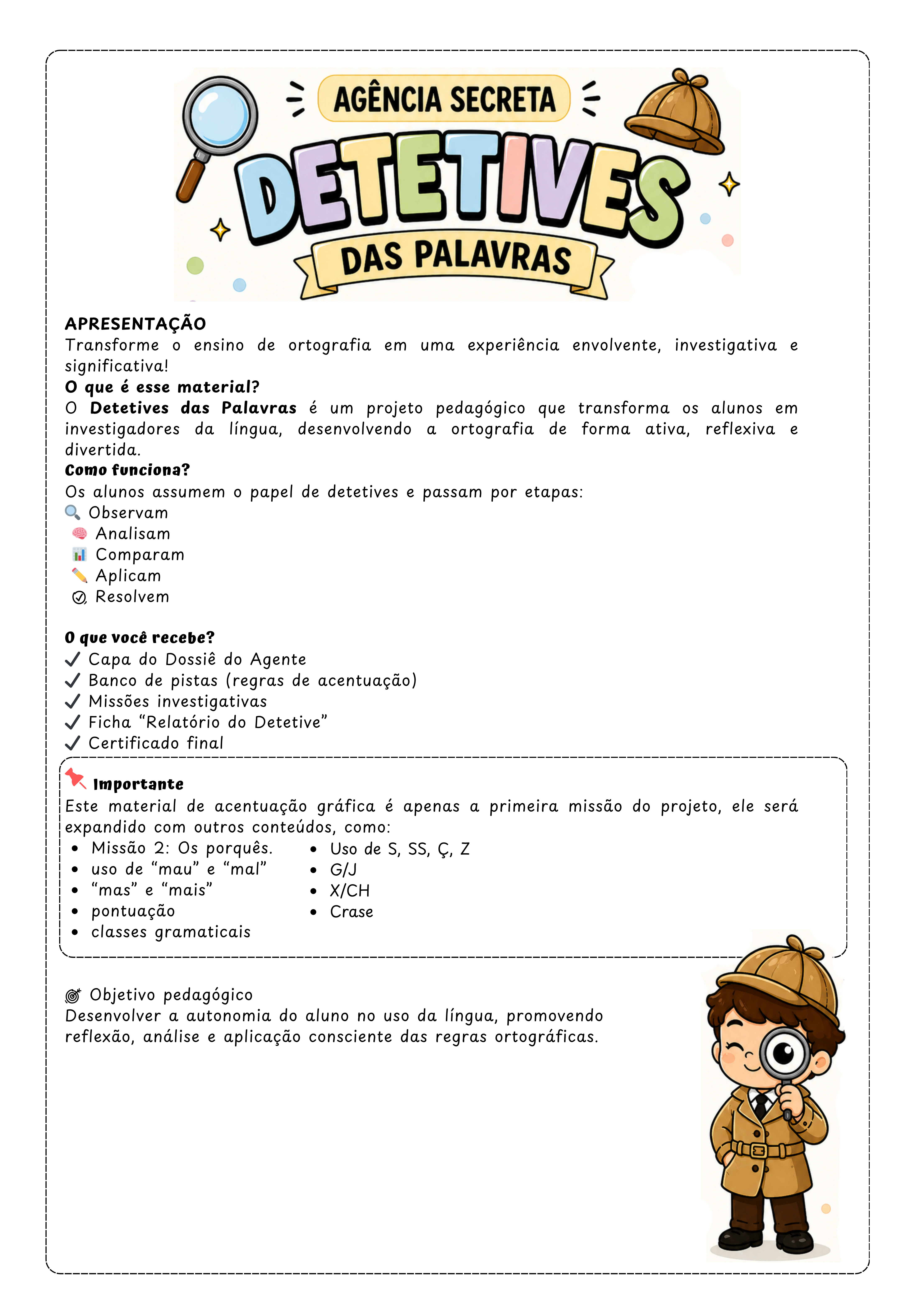 Missão 1: Acentuação Gráfica
